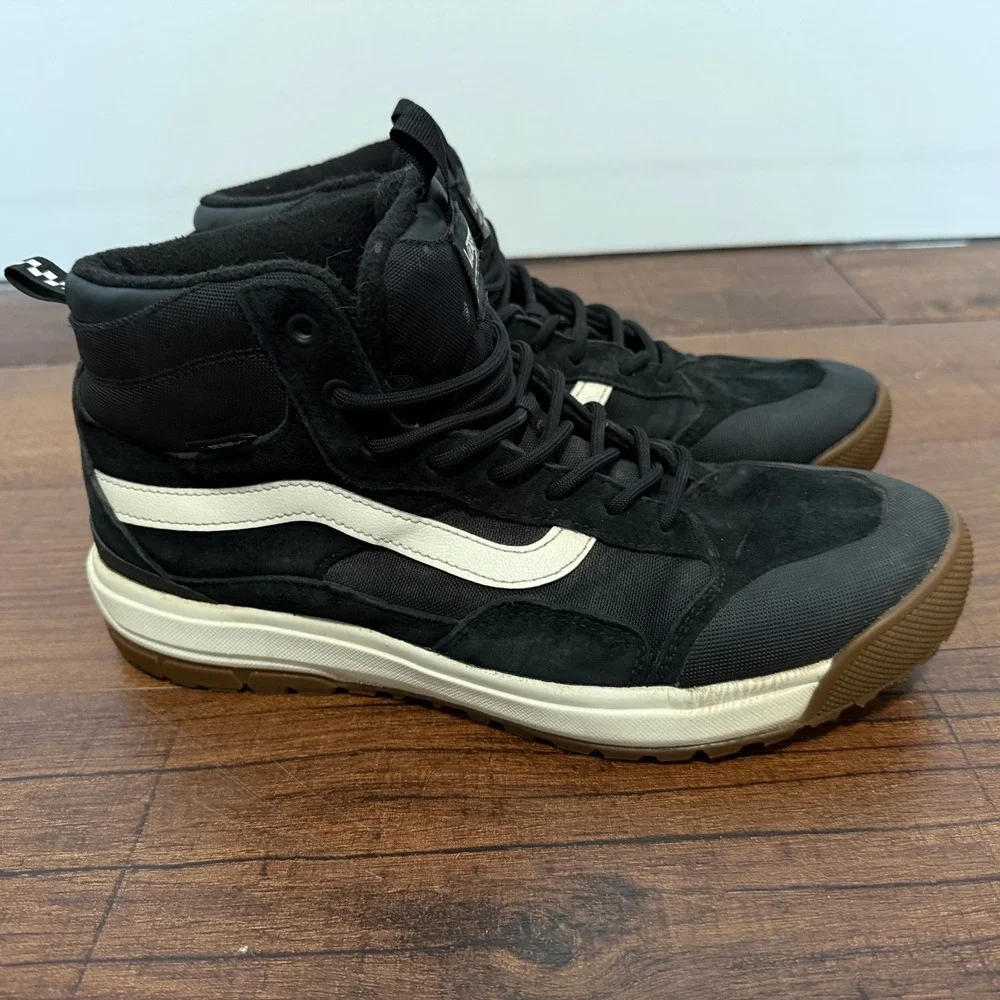 Vans UltraRange EXO Hi MTE-1 Mens 10.5 Black White Primaloft Sneaker Boots
